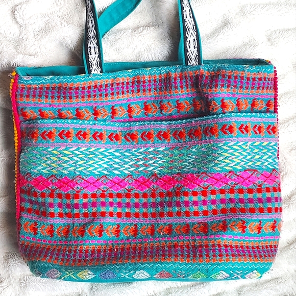 Bohemin Big Budda Handbag Tote - Picture 2 of 12